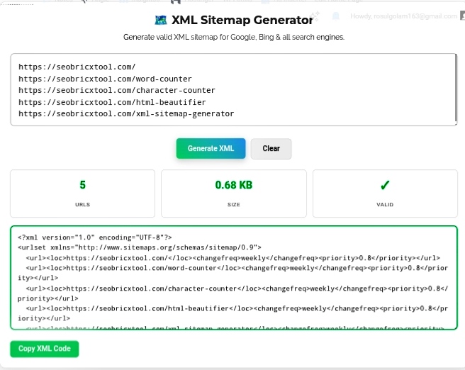 Master Site Indexing with an XML Sitemap Generator